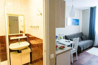Апартаменты Gedimino House Вильнюс Стандартный номер-студио-5